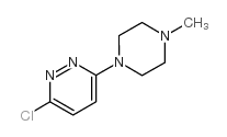 3-氯-6-(4-甲基哌嗪)-1-哒嗪结构式