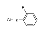 o-fluorophenylmercuric chloride Structure