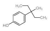 Phenol,4-(1-ethyl-1-methylpropyl)-结构式