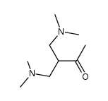 4-dimethylamino-3-dimethylaminomethyl-butan-2-one Structure