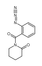 N-(2-azidobenzoyl)-δ-valerolactam结构式