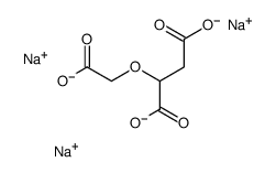 trisodium (carboxylatomethoxy)succinate Structure