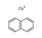 cesium naphthalene anion radical Structure