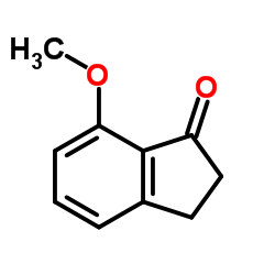 7-Methoxy-1-indanone Structure