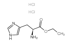L-组氨酸乙酯二盐酸盐结构式