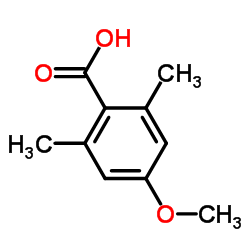 2,6-二甲基-4-甲氧基苯甲酸结构式