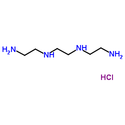 三亚乙基四胺 二盐酸盐结构式