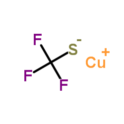 Copper(1+) trifluoromethanethiolate Structure