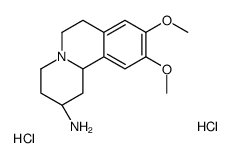 (2S,11bR)-9,10-dimethoxy-2,3,4,6,7,11b-hexahydro-1H-benzo[a]quinolizin-2-amine,dihydrochloride Structure