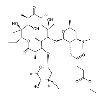erythromycin ethylsuccinate Structure
