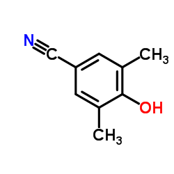 3,5-Dimethyl-4-hydroxybenzonitrile structure