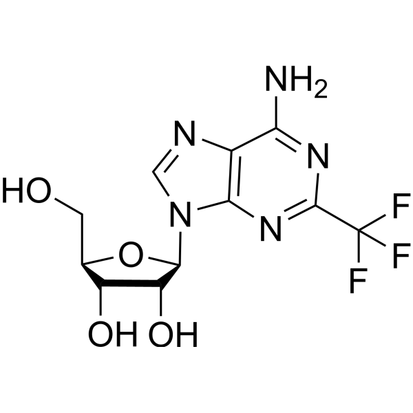2-三氟甲基-腺苷酸结构式
