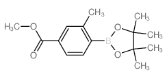 4-(METHOXYCARBONYL)-2-METHYLPHENYLBORONIC ACID PINACOL ESTER Structure