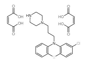 N-去甲基丙氯拉嗪马来酸盐结构式