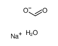 Sodium formate dihydrate Structure