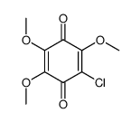 2-chloro-3,5,6-trimethoxycyclohexa-2,5-diene-1,4-dione Structure