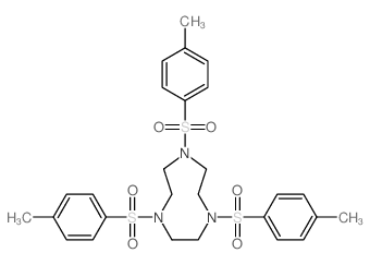 1,4,7-Tris[(4-Methylphenyl)Sulfonyl]-1,4,7-Triazonane Structure