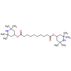 bis(2,2,6,6-Tetramethyl-4-piperidyl) sebacate Structure