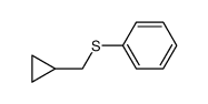 (cyclopropylmethyl)(phenyl)sulfane Structure