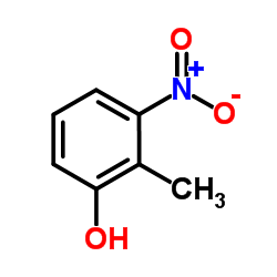 2-甲基-3-硝基苯酚结构式