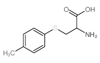 2-amino-3-(4-methylphenyl)sulfanylpropanoic acid结构式