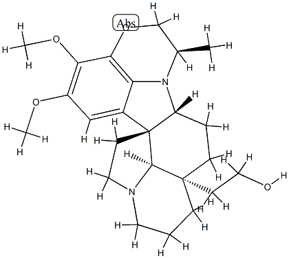 15,16-Dimethoxy-22α-methyl-4,25-secoobscurinervan结构式