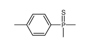 dimethyl-(4-methylphenyl)-sulfanylidene-λ5-phosphane Structure