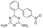 6-(4'-Nitro[1,1'-biphenyl]yl)-1,3,5-triazine-2,4-diamine结构式