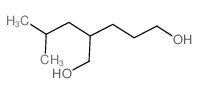1,5-Pentanediol,2-(2-methylpropyl)- Structure