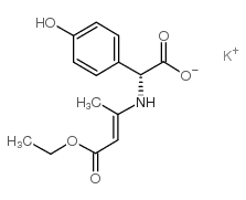 D-(-)-p-Hydroxy phenyl glycine methyl potassium Structure