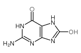 8-hydroxyguanine结构式