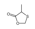 4-methyl-1,3-oxathiolan-5-one Structure