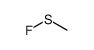 methyl thiohypofluorite Structure
