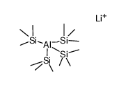 lithium tetrakis(trimethylsilyl)aluminate Structure