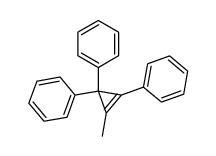1,3,3-triphenyl-2-methylcyclopropene Structure