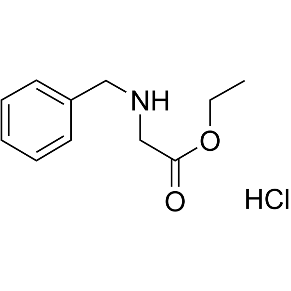 N-苄基甘氨酸乙酯盐酸盐结构式
