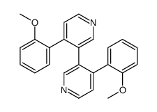 4-(2-methoxyphenyl)-3-[4-(2-methoxyphenyl)pyridin-3-yl]pyridine Structure
