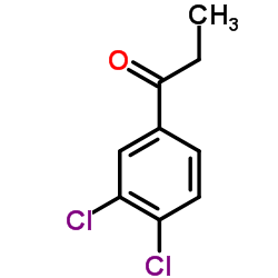 3',4'-二氯苯丙酮结构式