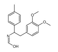 N-[2-(3,4-dimethoxyphenyl)-1-(4-methylphenyl)ethyl]formamide结构式