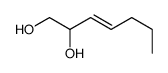 hept-3-ene-1,2-diol结构式
