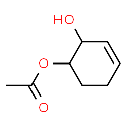 3-Cyclohexene-1,2-diol, 1-acetate (9CI) Structure