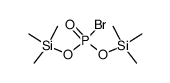 bis(trimethylsilyl) bromophosphate结构式