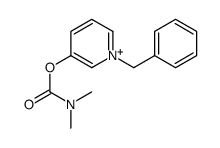 (1-benzylpyridin-1-ium-3-yl) N,N-dimethylcarbamate结构式