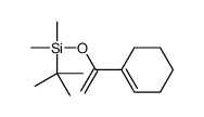 tert-butyl-[1-(cyclohexen-1-yl)ethenoxy]-dimethylsilane Structure