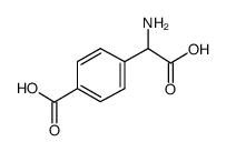 (RS)-4-羧苯基甘氨酸结构式