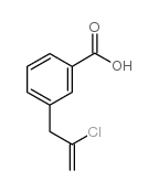 3-(2-CHLORO-ALLYL)-BENZOIC ACID Structure