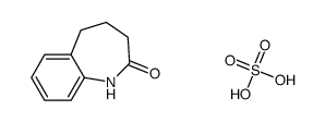1,3,4,5-tetrahydro-benzo[b]azepin-2-one sulfate Structure