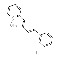 1-methyl-2-[(1E,3E)-4-phenylbuta-1,3-dienyl]-2H-pyridine结构式