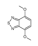 4,7-二甲氧基苯并-2,1,3-噻二唑结构式
