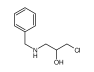 1-(苄氨基)-3-氯-2-丙醇结构式
